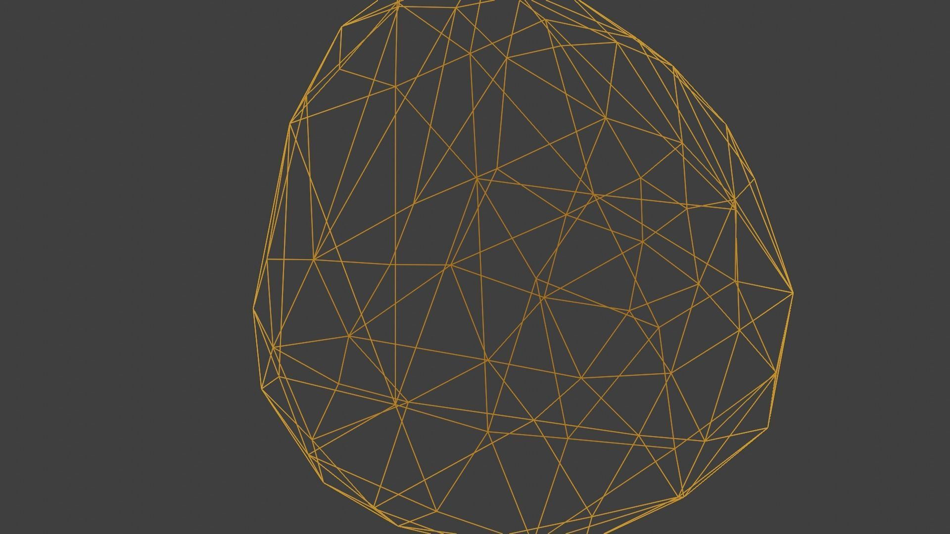 Low Poly Rock 7 egg Free low-poly 3D model_5