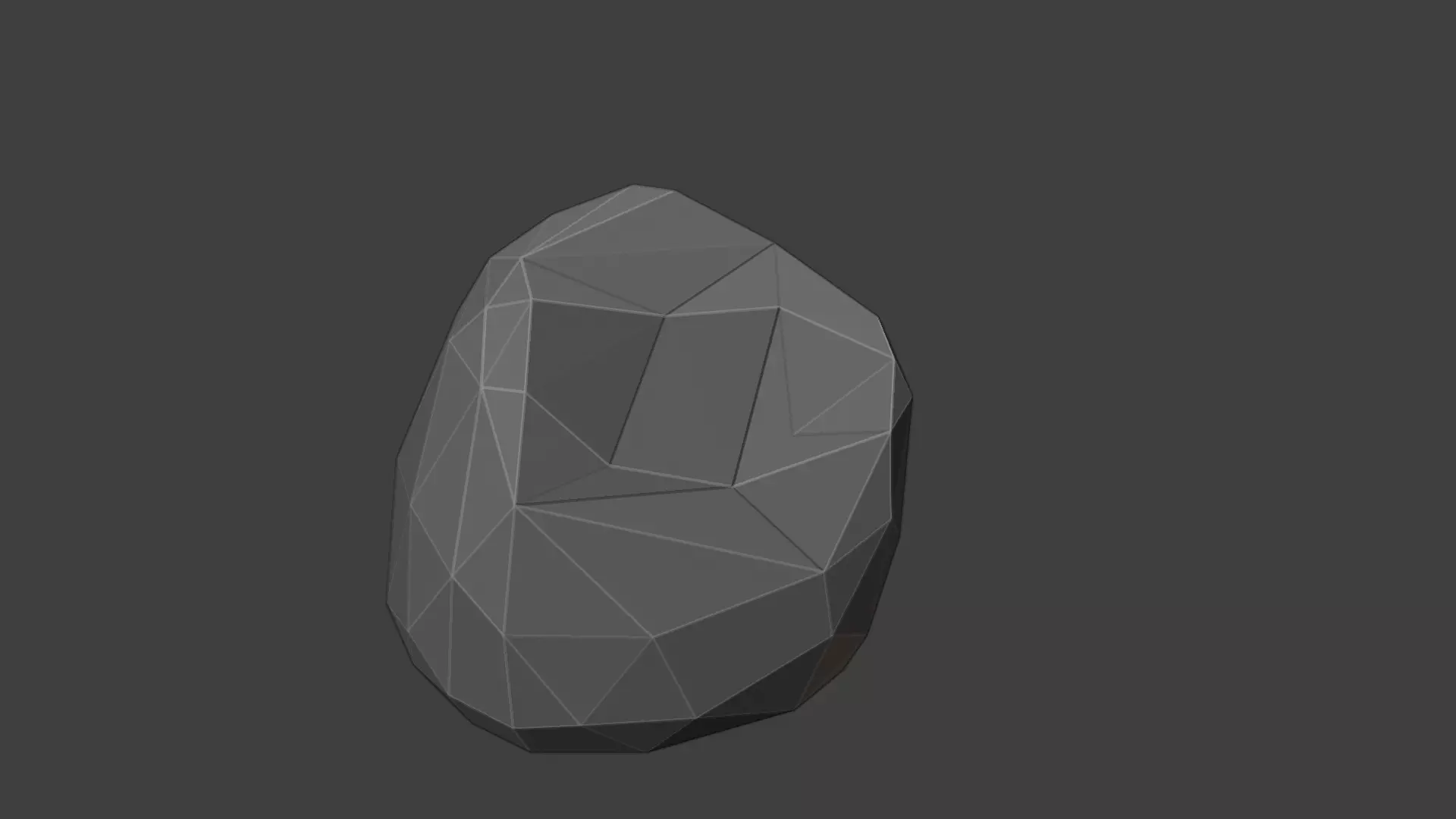 Low Poly Rock 11 Free low-poly 3D model_0