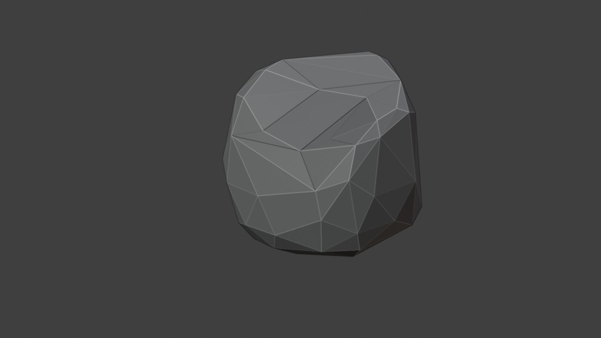 Low Poly Rock 11 Free low-poly 3D model_2