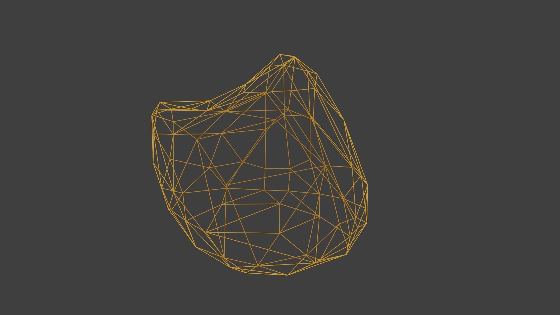 Low Poly Rock 11 Free low-poly 3D model_5