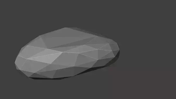 Low Poly Rock 13 Free low-poly 3D model