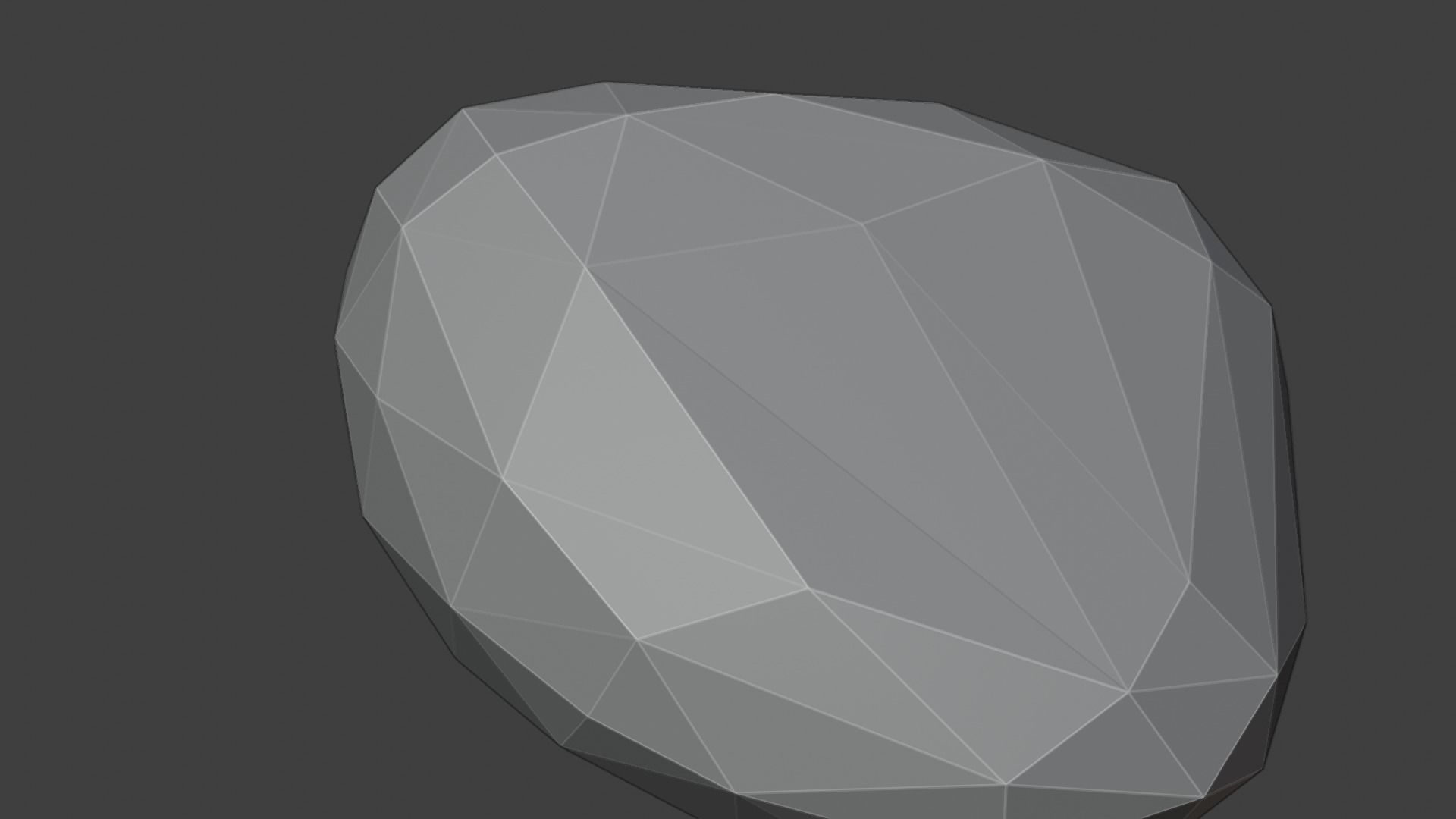Low Poly Rock 16 Free low-poly 3D model_4