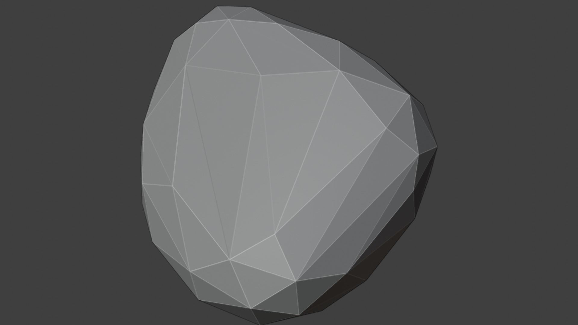 Low Poly Rock 16 Free low-poly 3D model_6