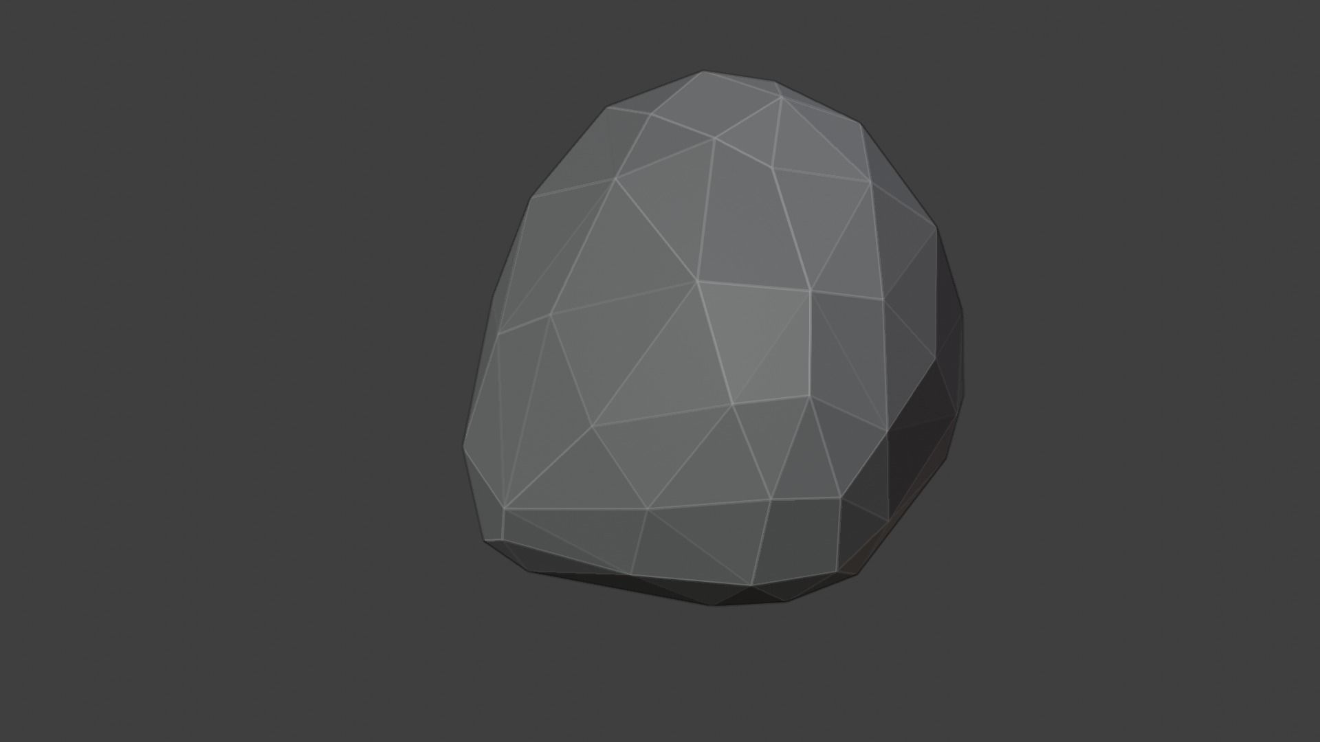 Low Poly Rock 17 Free low-poly 3D model_4