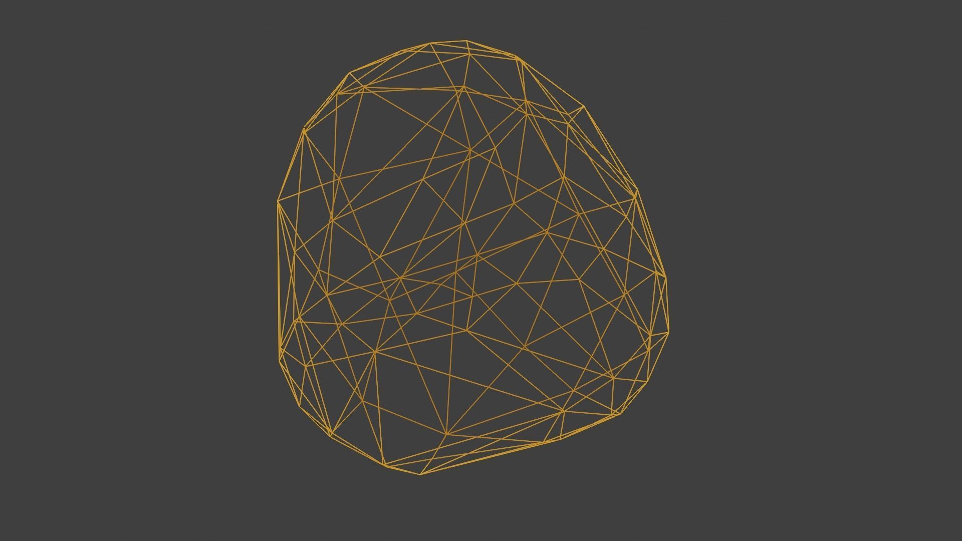 Low Poly Rock 17 Free low-poly 3D model_3