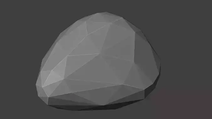 Low Poly Rock 18 Free low-poly 3D model