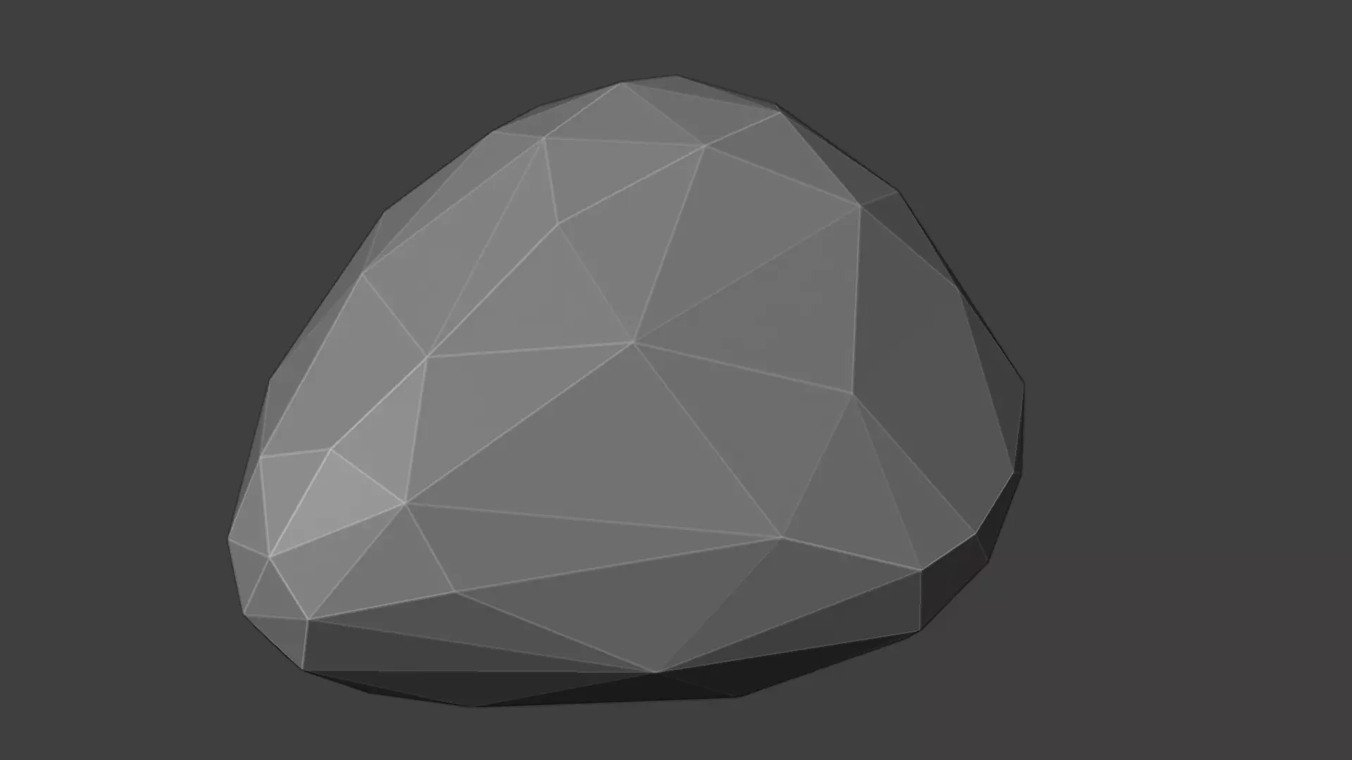 Low Poly Rock 18 Free low-poly 3D model_0