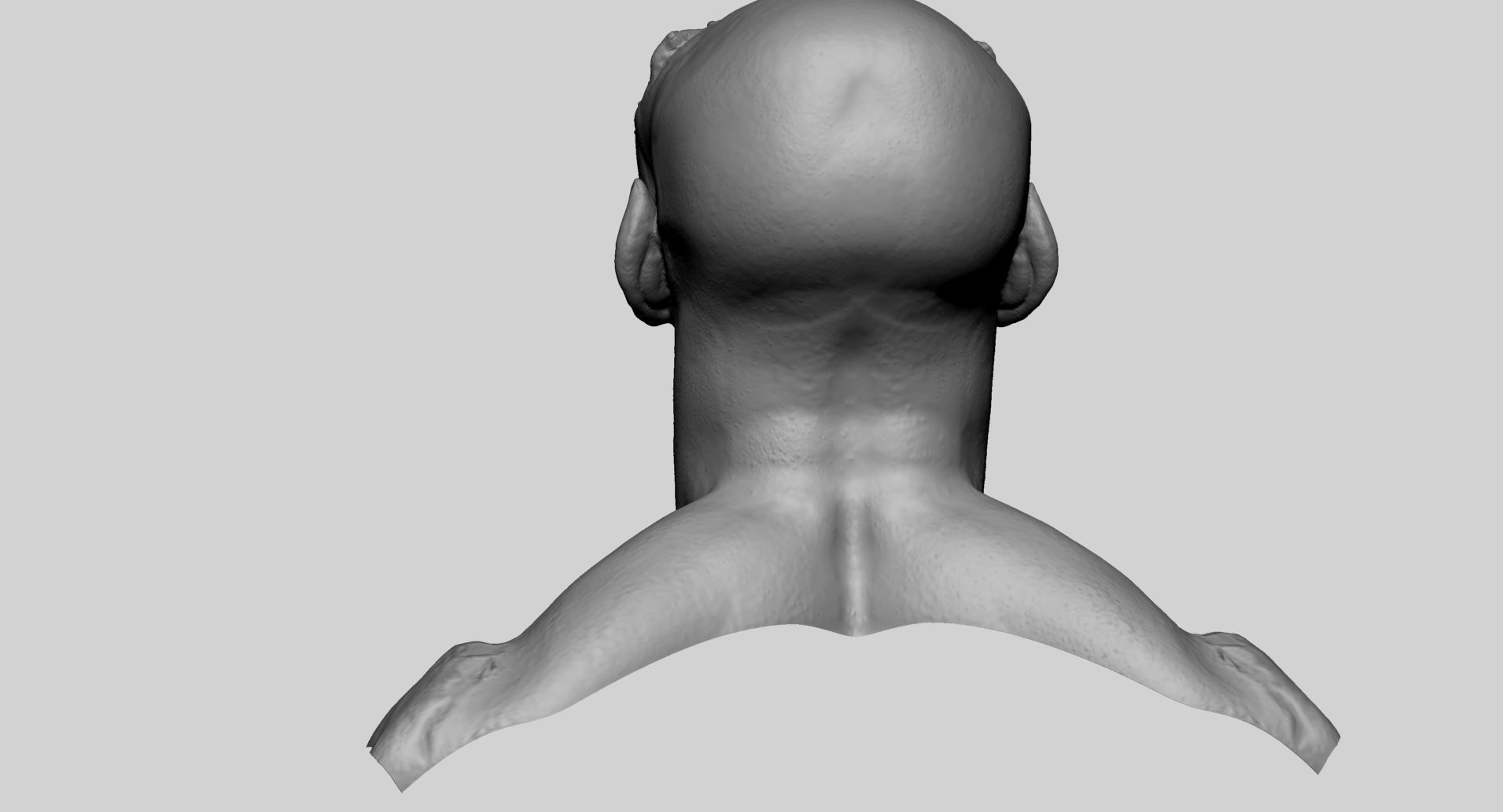 Creature Head v16 3D model_4