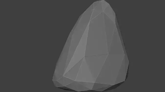 Low Poly Rock 19 Free low-poly 3D model