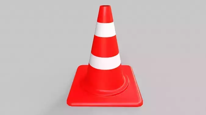 Traffic Cone V1 - 003