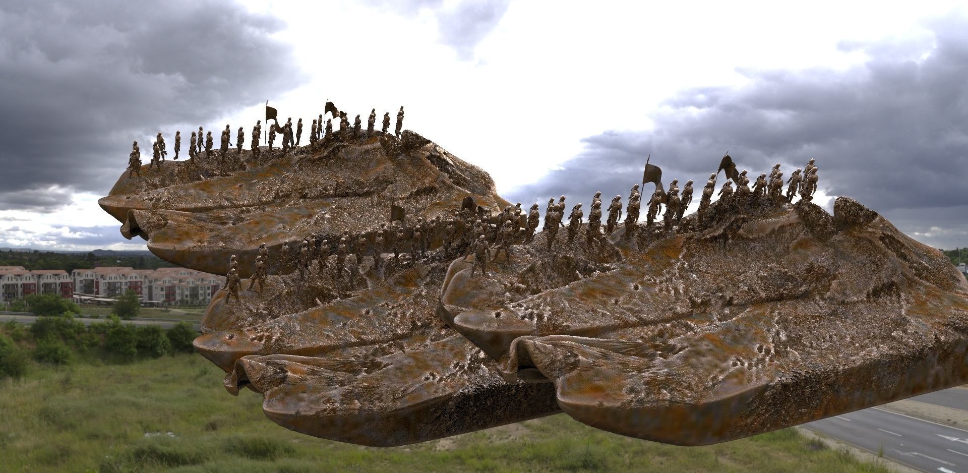 Scull Summoner wizard 3D model_4