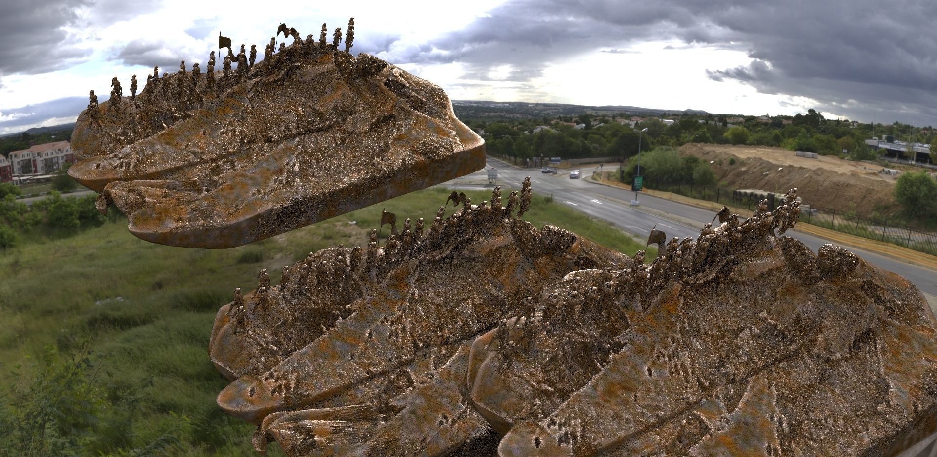 Scull Summoner wizard 3D model_2