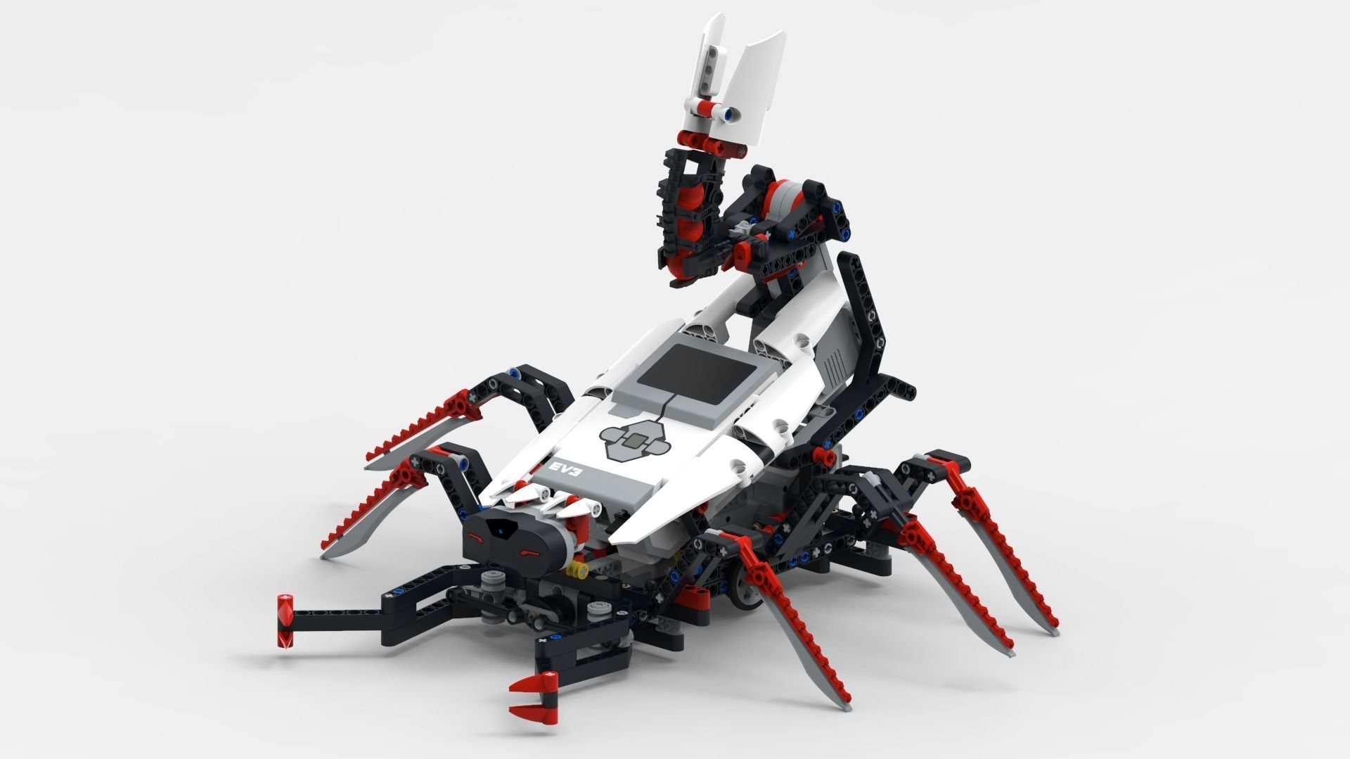 LEGO EV3 Complete edition 3D model rigged | CGTrader