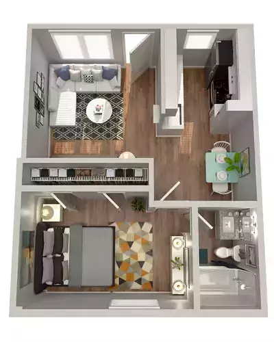 VRAY READY FLOOR PLAN 04 