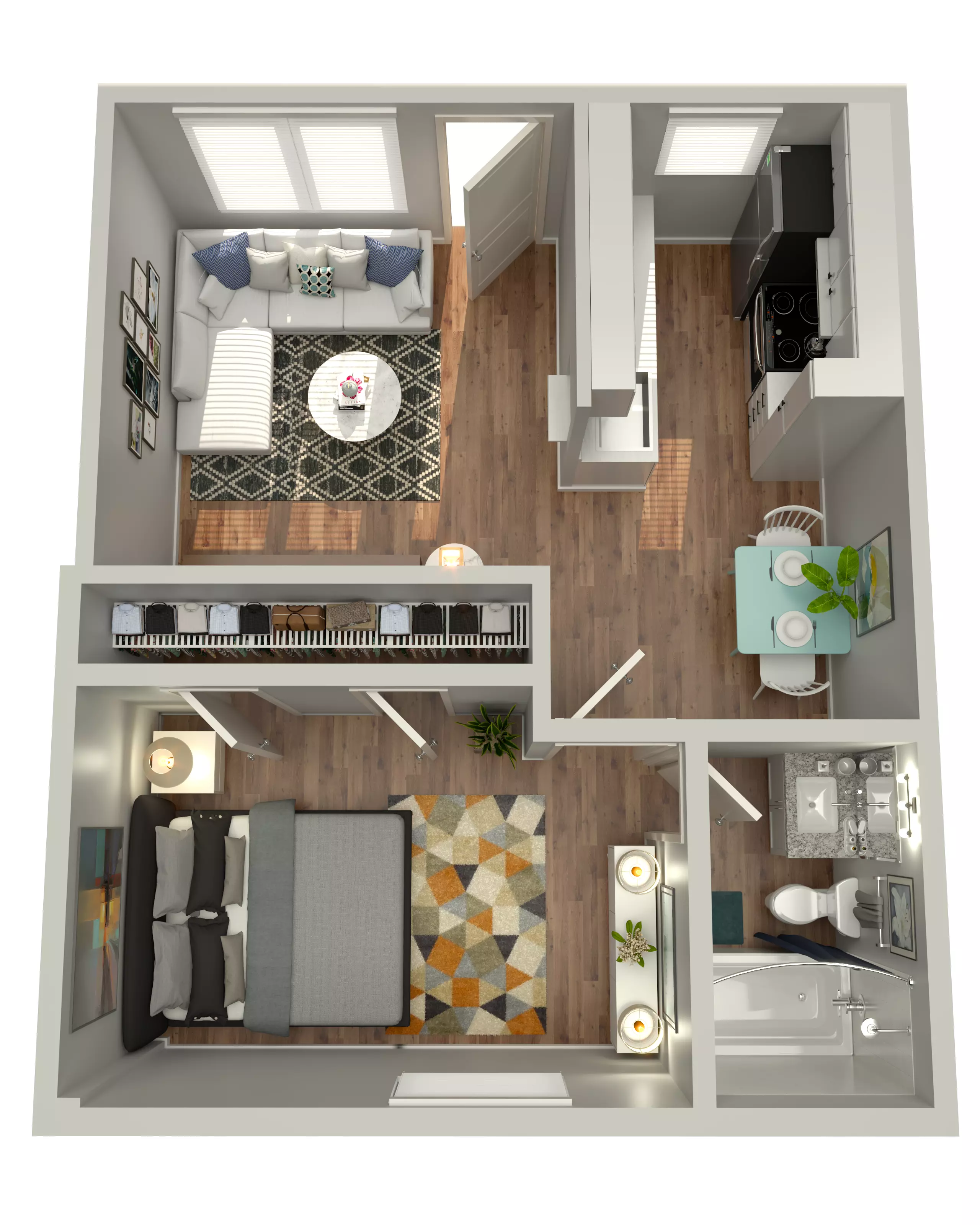 VRAY READY FLOOR PLAN 04 3D model