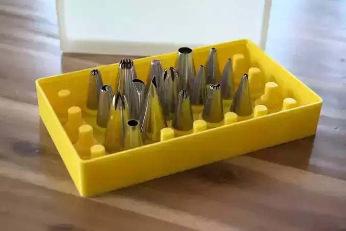 Pastry nozzles box