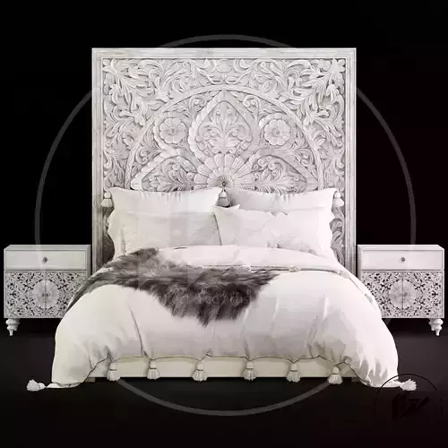 RHteen Bed 3D model