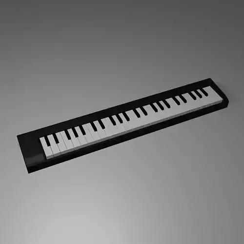 MIDI Keyboard 3D model