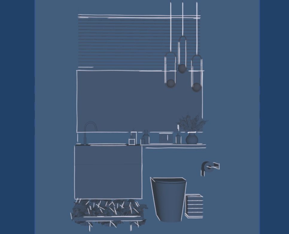 Modern Toilet 3D Model 3D model_8