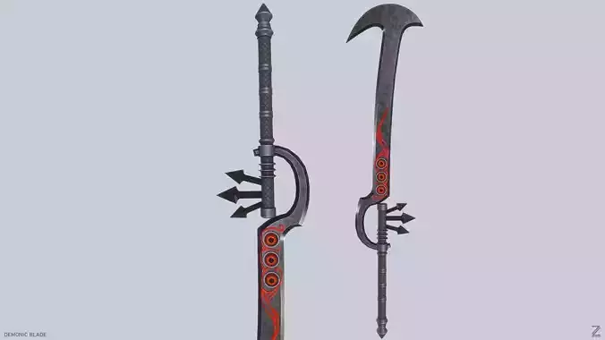 Demonic blade
