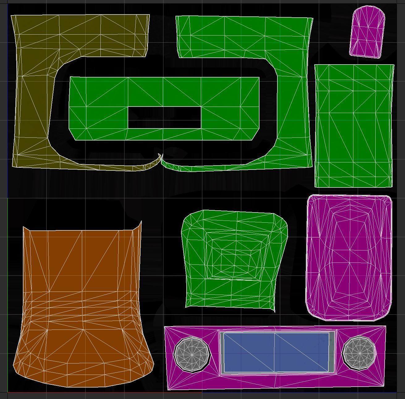 Coffee Maker 2 Low-poly 3D model_5