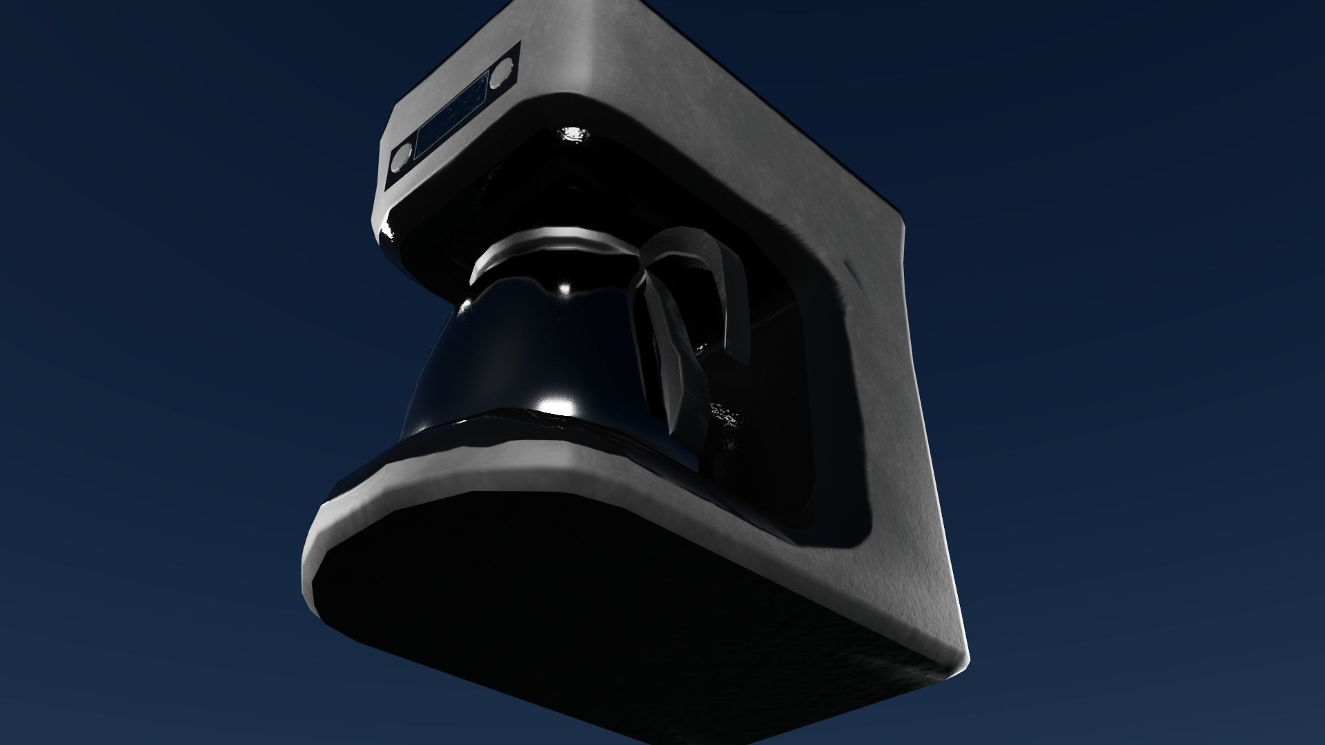 Coffee Maker 2 Low-poly 3D model_4