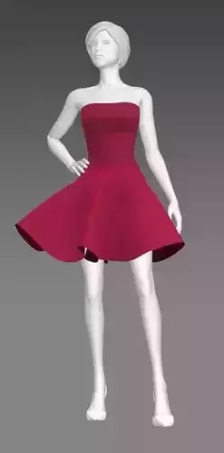 Woman Clothing Pose 503