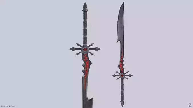 Demonic blade