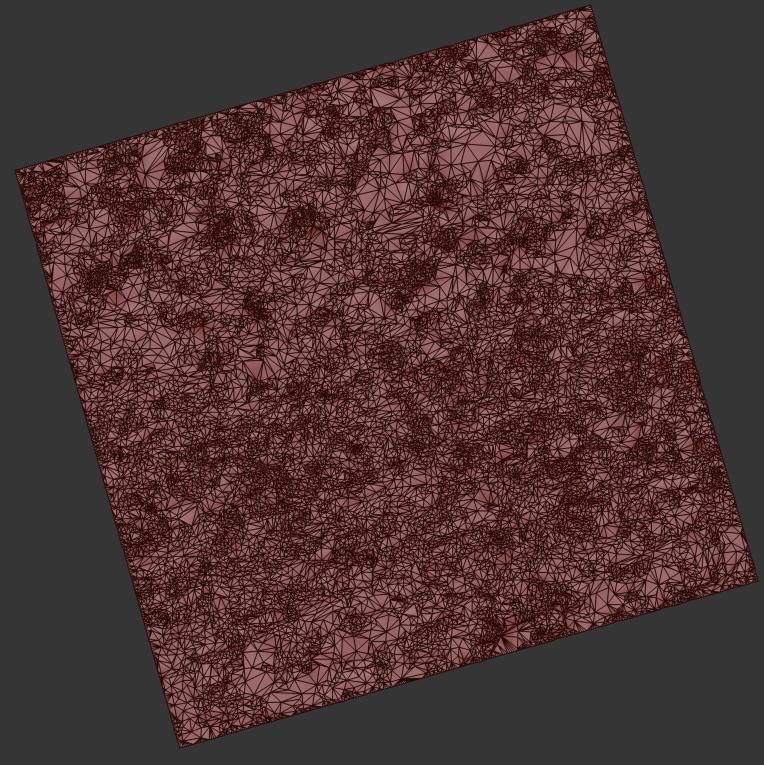 Ultra realistic Beach sand geometry 3 3D model_9