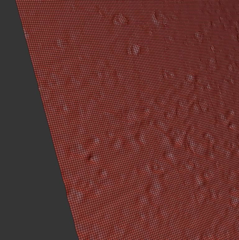 Ultra realistic Beach sand geometry 3 3D model_10