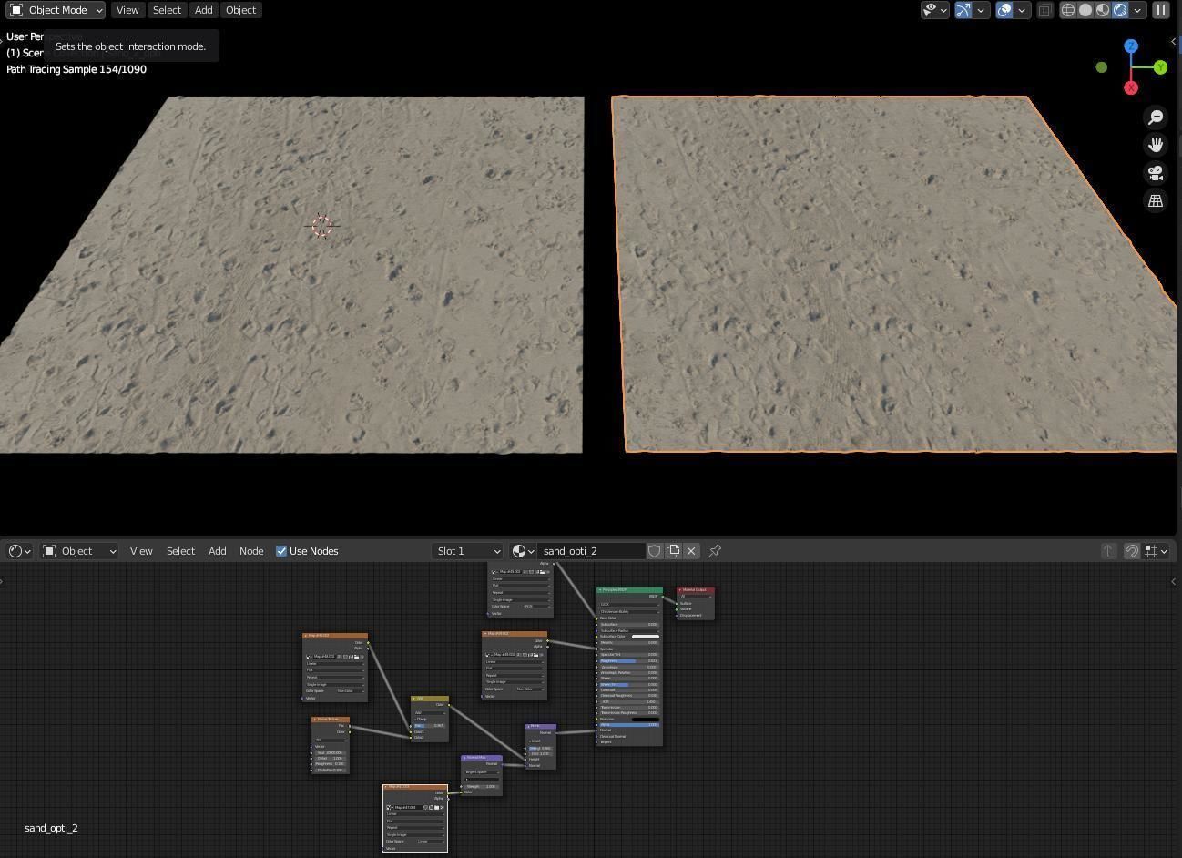 Ultra realistic Beach sand geometry 3 3D model_5