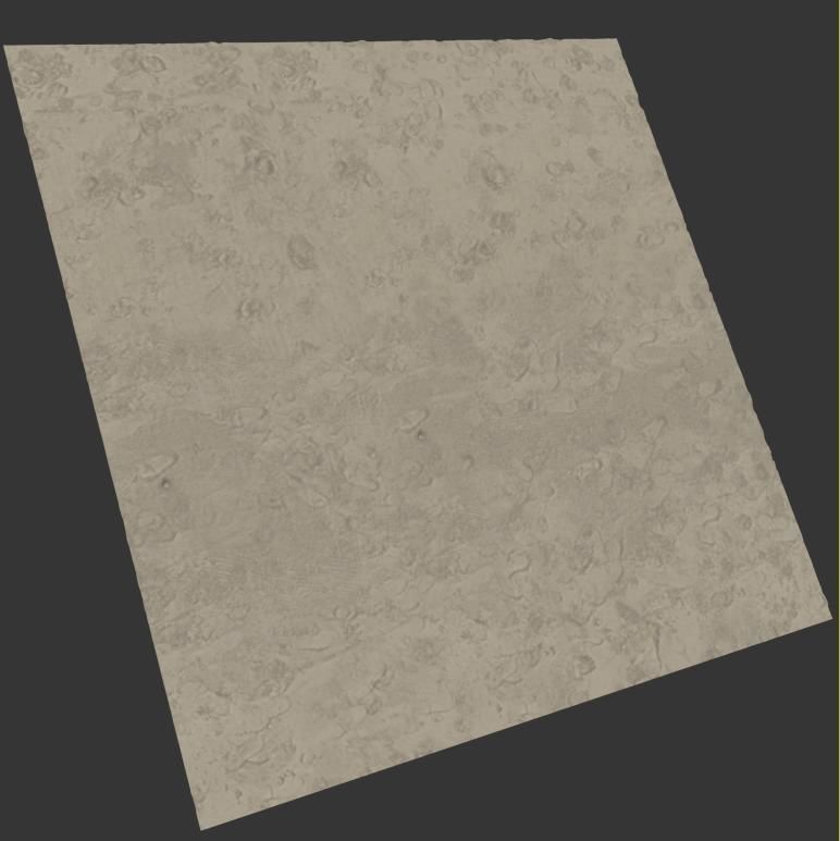 Ultra realistic Beach sand geometry 3 3D model_7