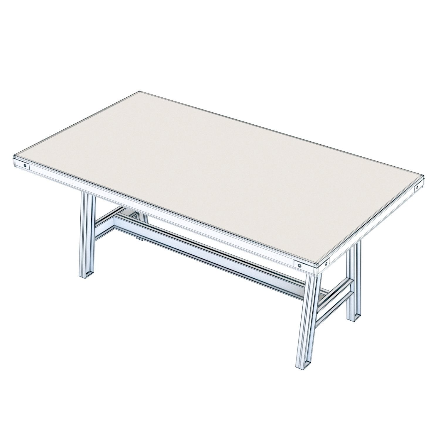 Scavolini Misfit Dining Table Medium 3D model_7