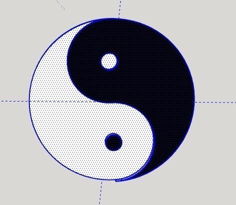 Tai Chi Logo 3D model_1