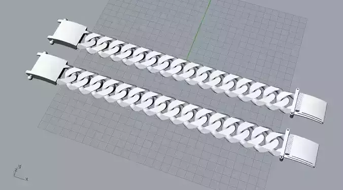 CUBAN CHAIN 07 3D print model