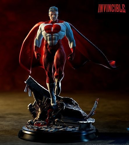 Omni-Man Invincible 3D print model