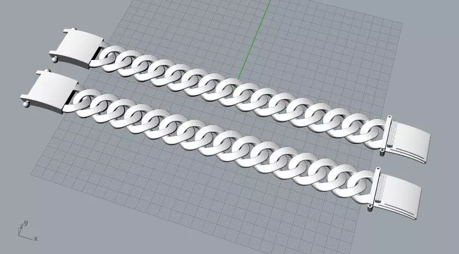 CUBAN CHAIN 08 3D print model