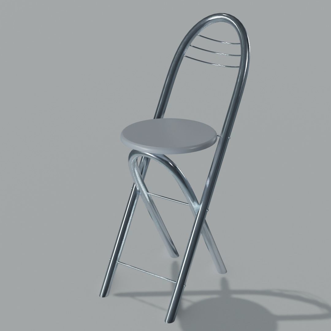 Breakfast table 3D model_7