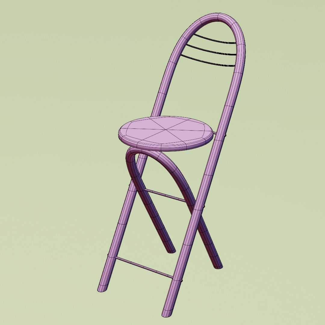 Breakfast table 3D model_11