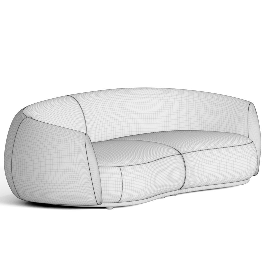 Pacific Sofa Moroso 3D model_4