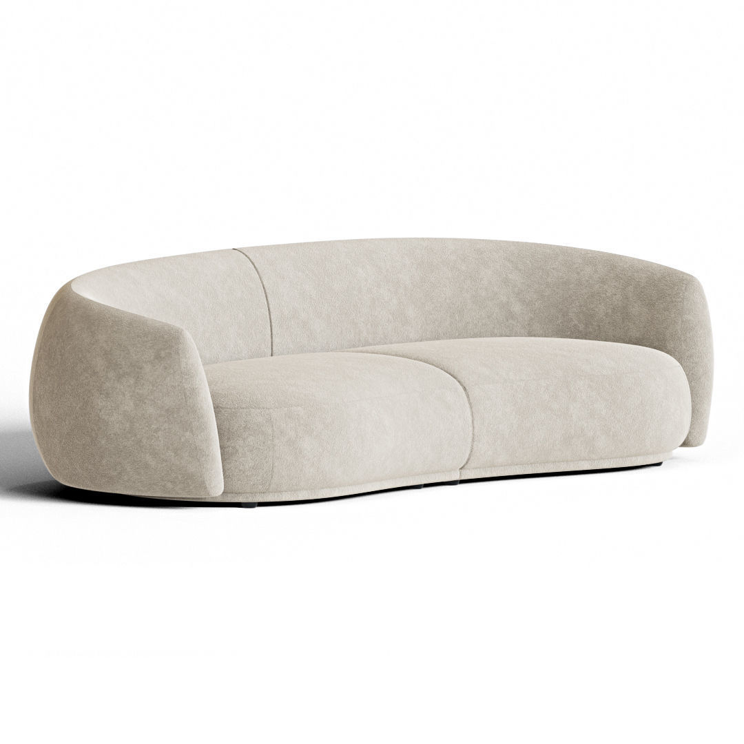 Pacific Sofa Moroso 3D model_2