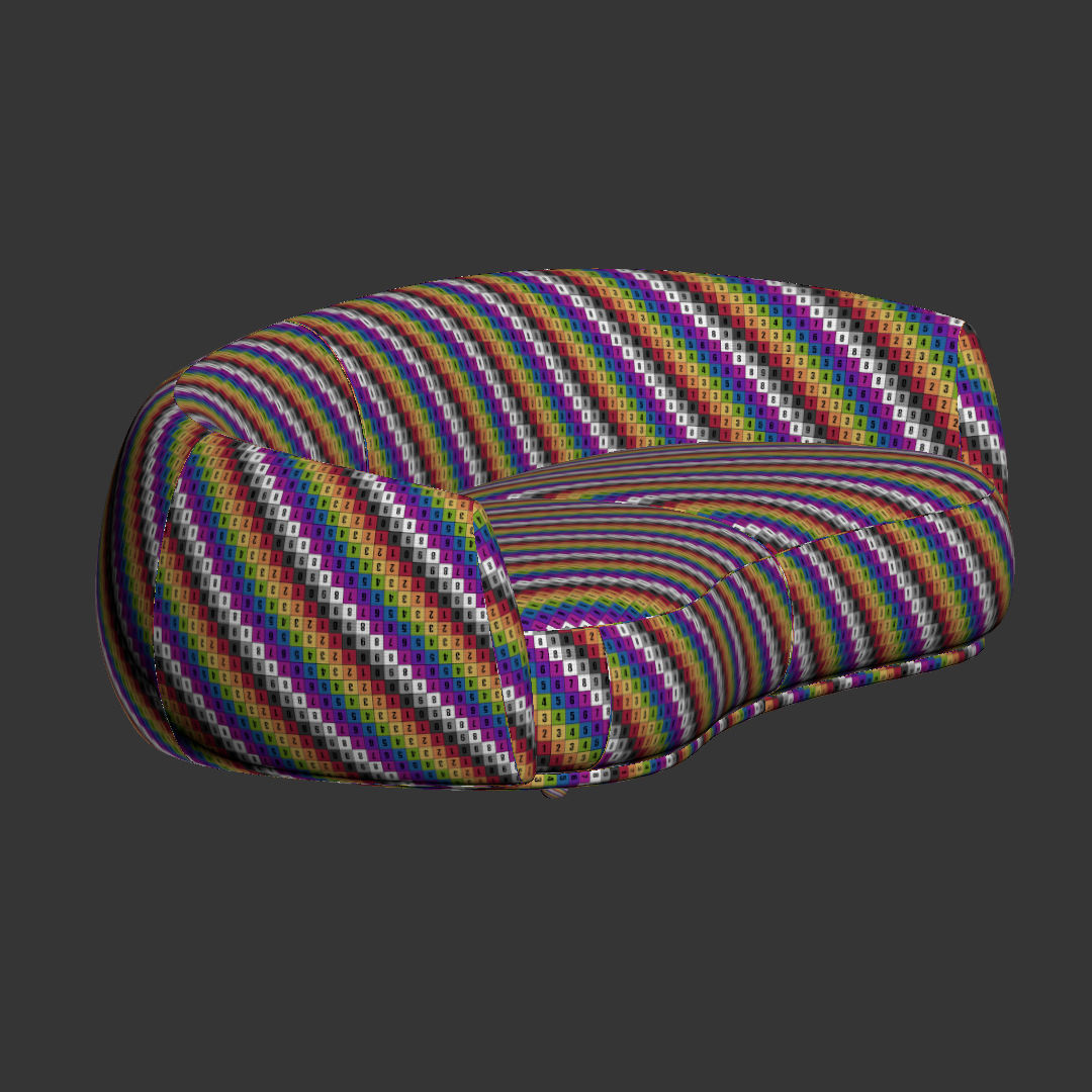 Pacific Sofa Moroso 3D model_3