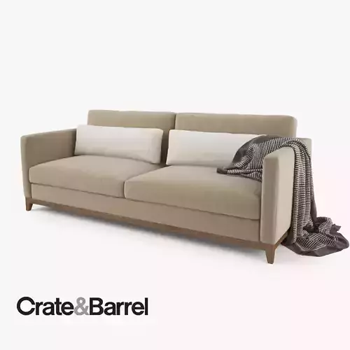 Crate and Barrel Taraval 2 Seat Sofa