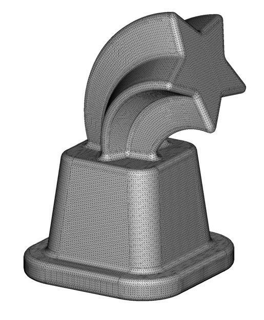 Classic Star Trophy 3D print model_5