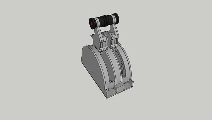AIRBUS A320 Throttle Quadrant 3D print model