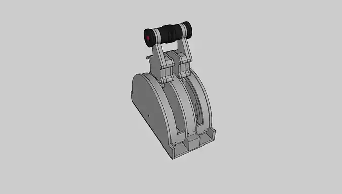 AIRBUS A320 Throttle Quadrant 3D print model
