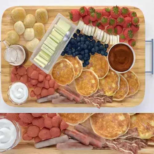 Pancake Board Decoration Set 2