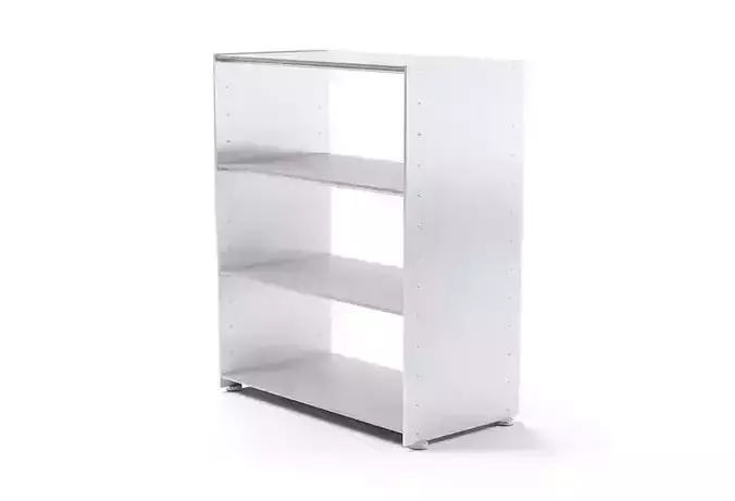 White Bookshelf Aandres Eileen Frank