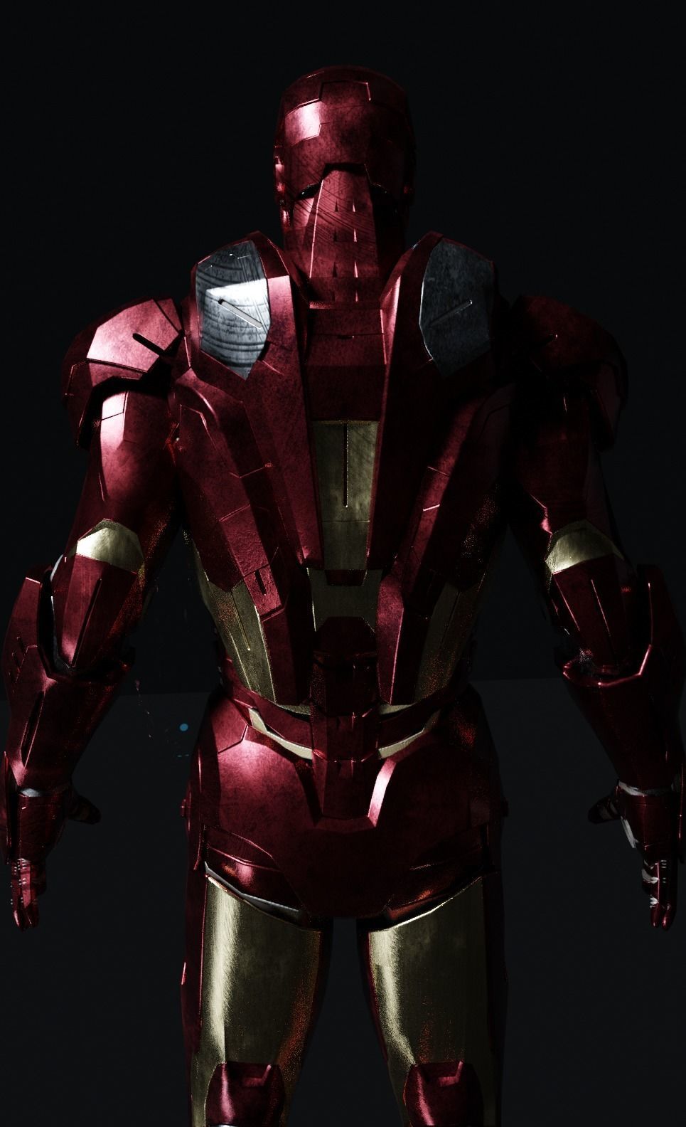 Iron Man MK-7 Armour from The Avengers 2012 3D model_7