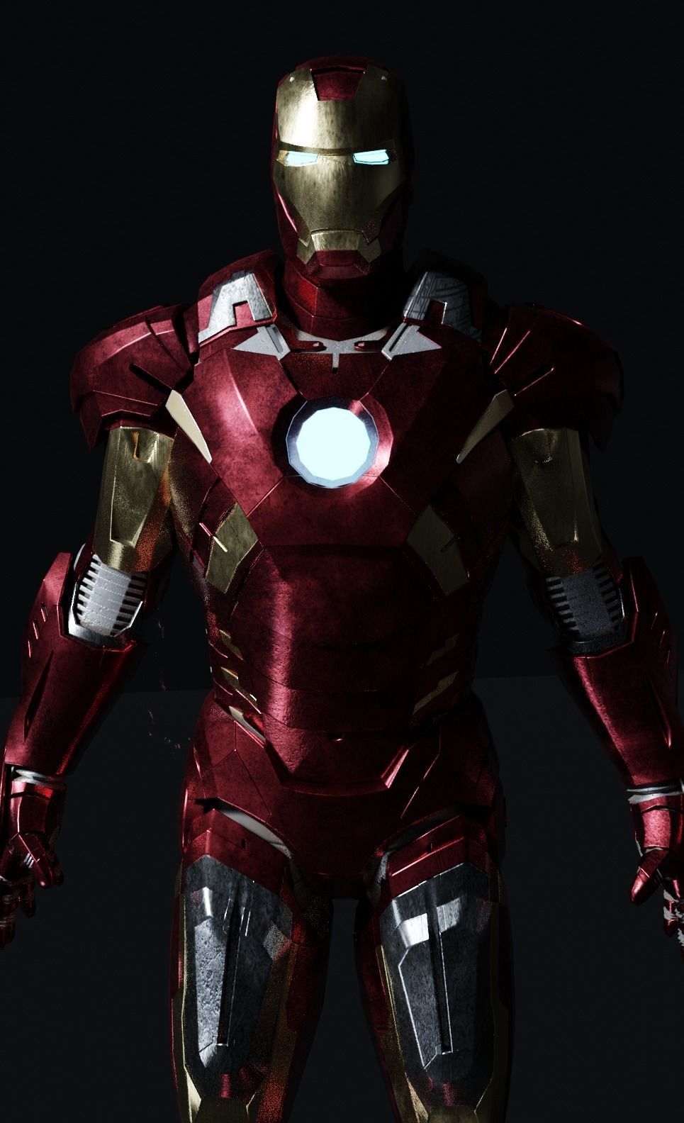 Iron Man MK-7 Armour from The Avengers 2012 3D model_4